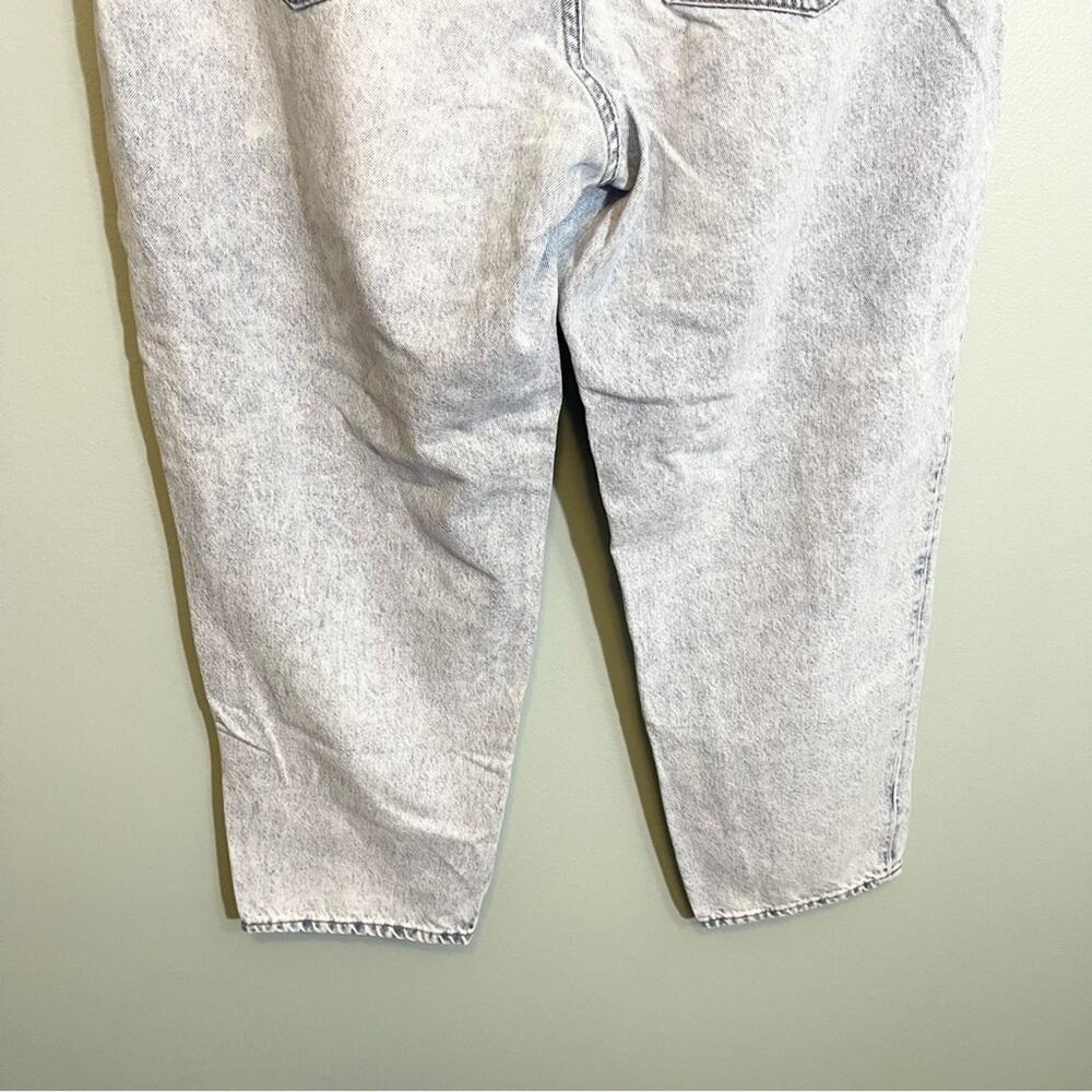 &Denim Womens Ultra‎ High Waist Ankle Length Loose Mom Jeans Blue Size 16 - Picture 7 of 16